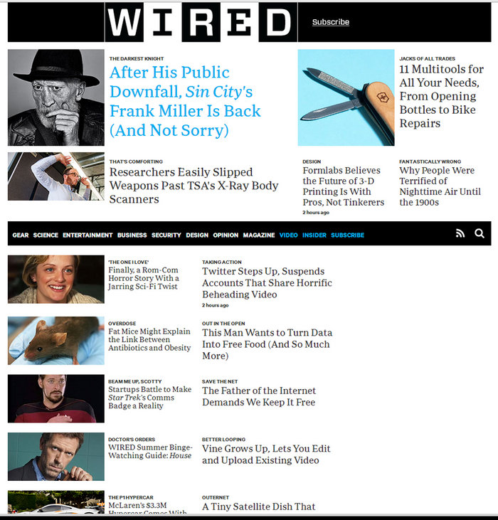 wired