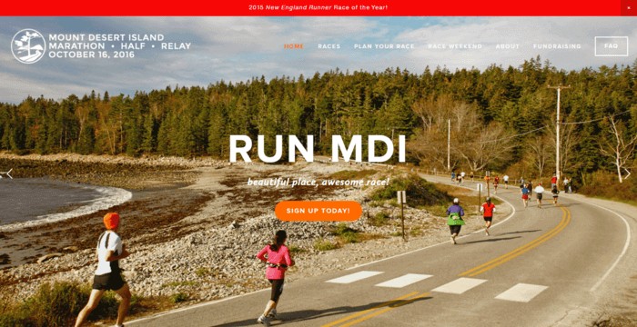 racing web design - runmdi