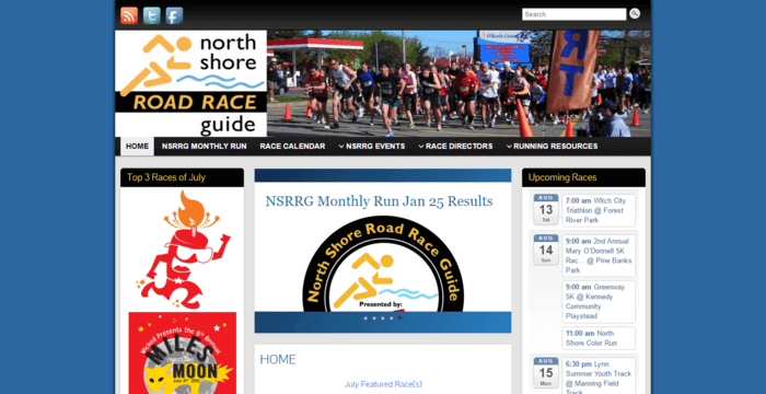 racing web design - North Shore