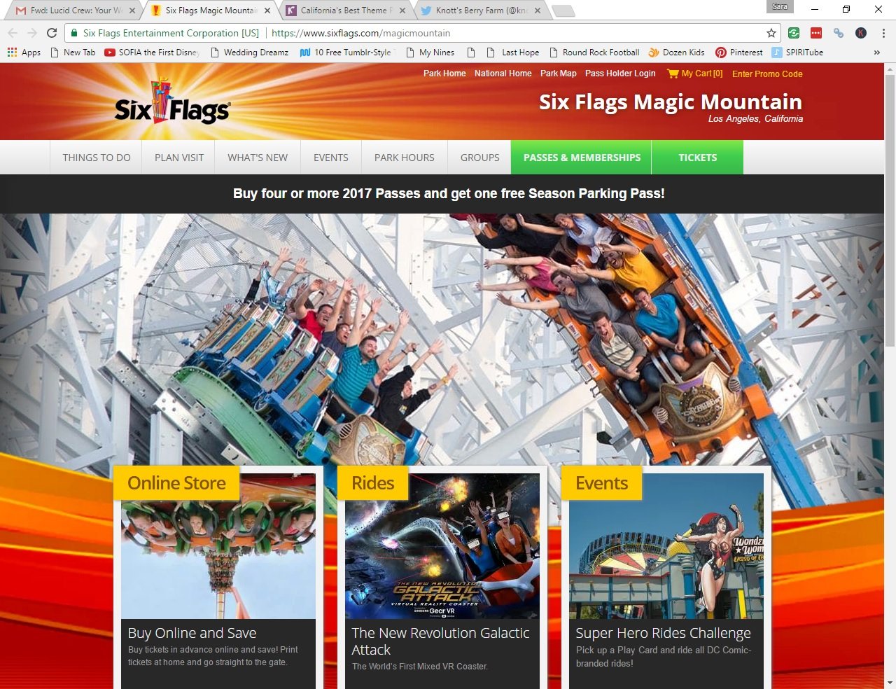 Six FlagsMagic