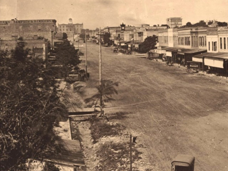 Austin downtown 1870